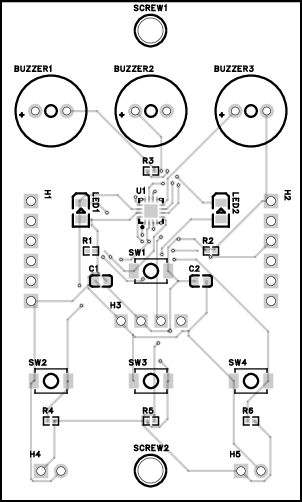First Design of the Chriper Board